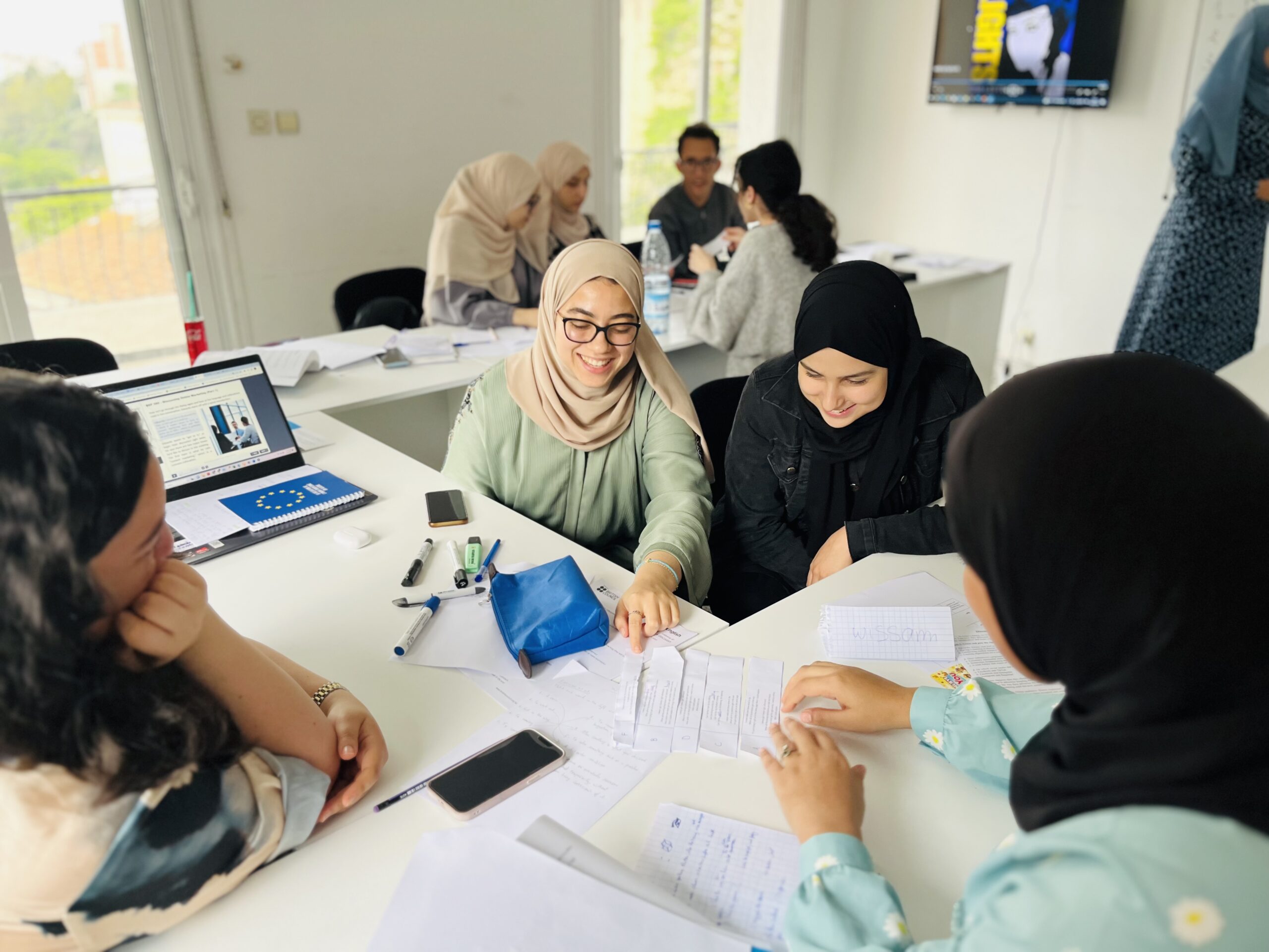 ELT Algeria Hub classroom
